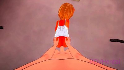 എലമെന്റൽ ഫ്ലേം മോൺസ്റ്റർ ഗേൾ